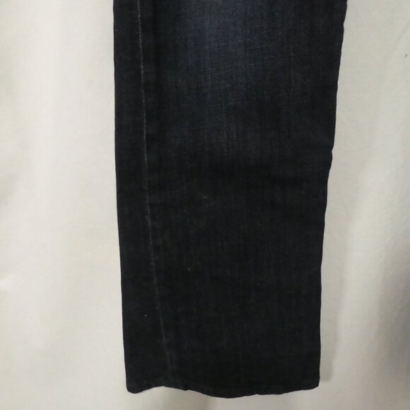 ROCK & REPUBLIC | size 10 | Blue Dark Wash Flare Jeans - Picture 8 of 16